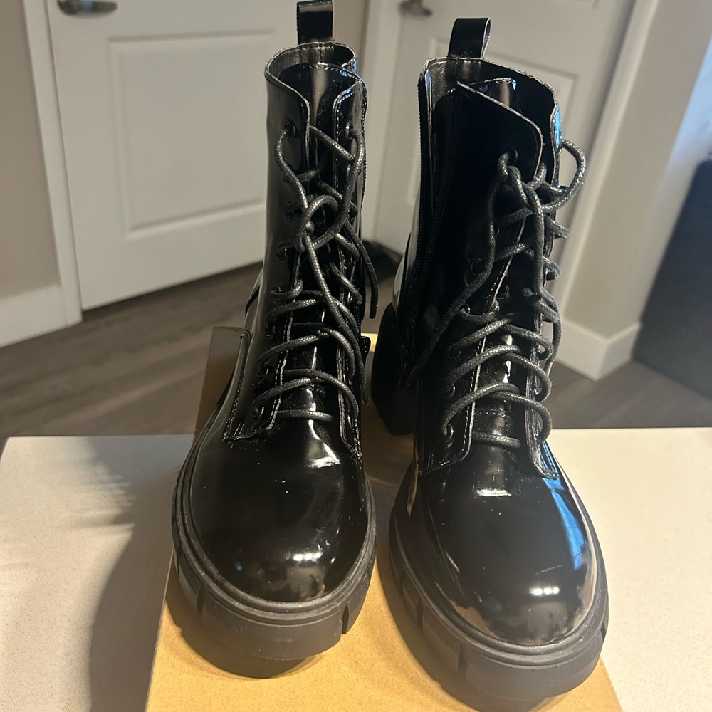 Black Combat Boots